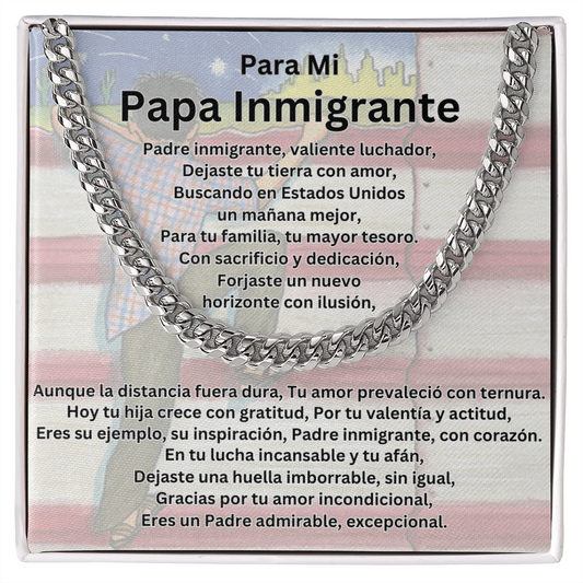 Para Mi Papa Inmigrante